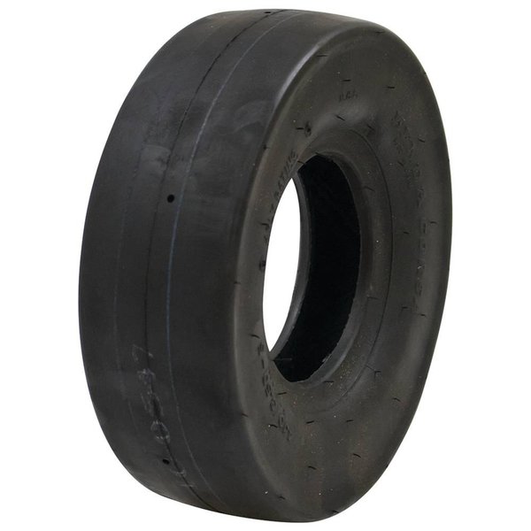 Stens Tire 4.10X3.50-5, Smooth Tread, 4 Ply, 5" Rim Size; 160-664 160-664